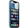 Чохол Silicone case (AAA) with Magsafe для Apple iPhone 16e, Winter Blue