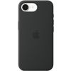 Чохол Silicone case (AAA) with Magsafe для Apple iPhone 16e, Black