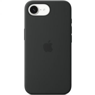 Чохол Silicone case (AAA) with Magsafe для Apple iPhone 16e, Black