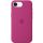 Чохол Silicone case (AAA) with Magsafe для Apple iPhone 16e, Fuchsia