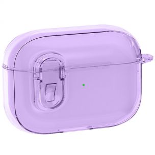 Футляр TPU Colorful для наушников Airpods Pro 2 / Pro Purple Футляр TPU Colorful для наушников Airpods Pro 2 / Pro Purple