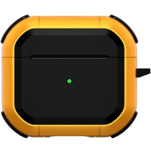 Футляр противоударный Black ed. для наушников Airpods 4 Yellow