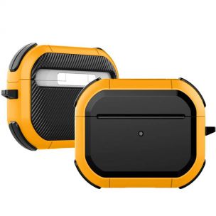 Футляр противоударный Black ed. для наушников Airpods Pro Yellow Футляр противоударный Black ed. для наушников Airpods Pro Yellow