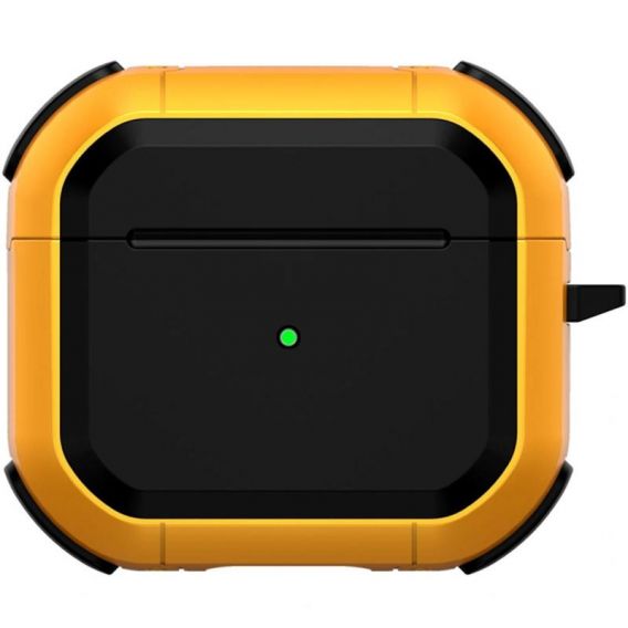 Протиударний футляр Black ed. для навушників Airpods Pro, Yellow