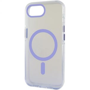 Чехол TPU+PC Phantom with MagSafe для Apple iPhone 16e, Lilac