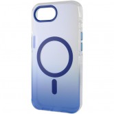Чехол TPU+PC Phantom with MagSafe для Apple iPhone 16e / 17e (6.1 дюйма) Blue Чехол TPU+PC Phantom with MagSafe для Apple iPhone 16e / 17e (6.1 дюйма) Blue