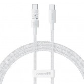 Дата кабель Baseus Gem Fast Charging Type-C to Type-C 100W (1m) (P10373000111) Moon White
