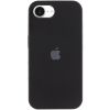 Чохол Silicone Case Full Protective (AA) для Apple iPhone 16e, Чорний / Black