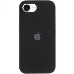 Чохол Silicone Case Full Protective (AA) для Apple iPhone 16e, Чорний / Black