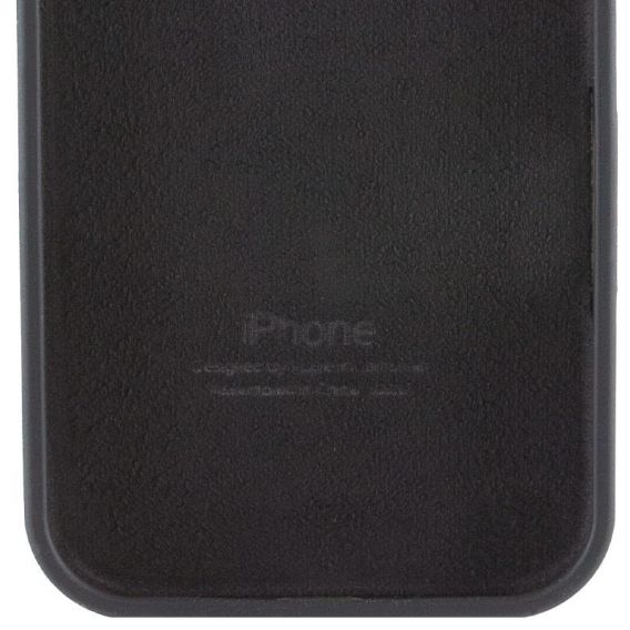 Чохол Silicone Case Full Protective (AA) для Apple iPhone 16e, Чорний / Black