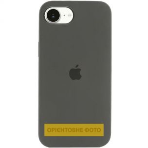Чехол Silicone Case Full Protective (AA) для Apple iPhone 16e, Темно-коричневый / Umber