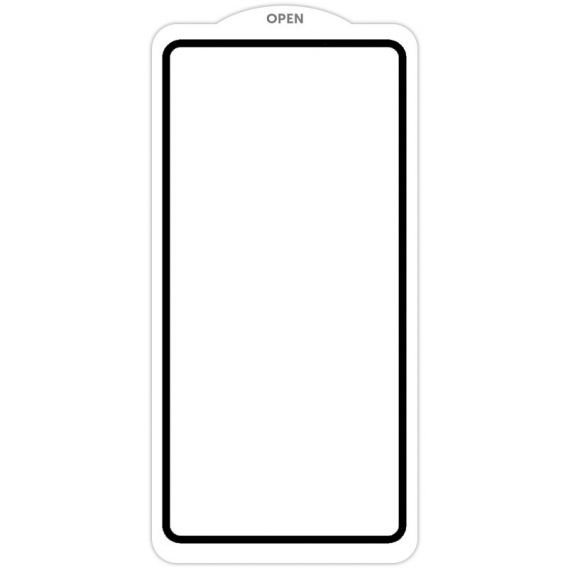 Захисне скло SKLO 5D (тех.пак) Samsung Galaxy S25 Edge, Чорний / Біла підкладка