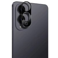 Защитное стекло на камеру для Samsung Galaxy S25 Edge Full Block (Черный)