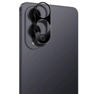 Защитное стекло на камеру для Samsung Galaxy S25 Edge Full Block (Черный)