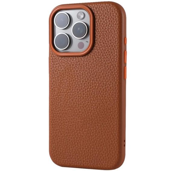 Чохол Syndee with MagSafe для Apple iPhone 13 Pro Max, Golden Brown