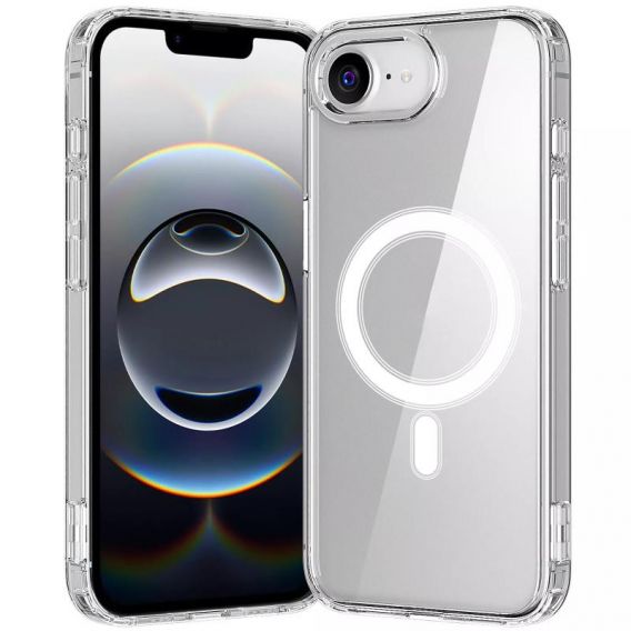 Чохол TPU Clear Case with MagSafe для iPhone 16e, Clear