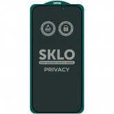 Захисне скло SKLO 5D Privacy (тех.пак) для Apple iPhone 17 Pro (6.3") Чорний Захисне скло SKLO 5D Privacy (тех.пак) для Apple iPhone 17 Pro (6.3") Чорний