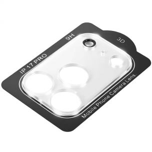 Защитное стекло на камеру Full Block (тех.пак) для Apple iPhone 17 Pro, Прозрачный Защитное стекло на камеру Full Block (тех.пак) для Apple iPhone 17 Pro, Прозрачный