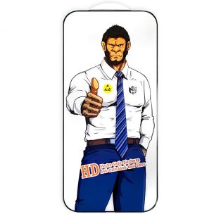 Защитное стекло 5D Anti-static Pro (тех.пак) для Apple iPhone 17 Pro, Черный Защитное стекло 5D Anti-static Pro (тех.пак) для Apple iPhone 17 Pro, Черный