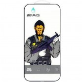 Захисне скло 5D Anti-static Matte (тех.пак) для Apple iPhone 17 Pro (6.3") Чорний Захисне скло 5D Anti-static Matte (тех.пак) для Apple iPhone 17 Pro (6.3") Чорний