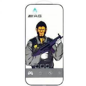 Защитное стекло 5D Anti-static Matte (тех.пак) для Apple iPhone 17 Pro, Черный Защитное стекло 5D Anti-static Matte (тех.пак) для Apple iPhone 17 Pro, Черный