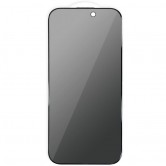 Захисне скло Privacy 5D (тех.пак) для Apple iPhone 17 / 16 Pro (6.3") Чорний