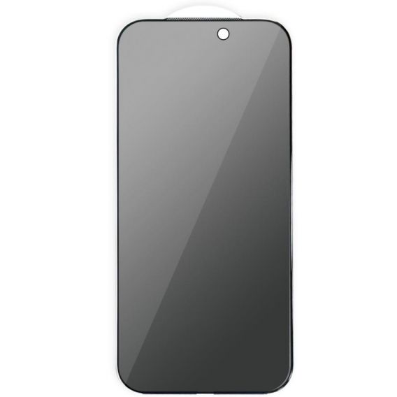 Захисне скло Privacy 5D (тех.пак) для Apple iPhone 17 Pro, Чорний