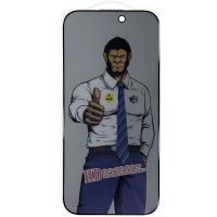 Захисне скло Privacy 5D Anti-Static (тех.пак) для Apple iPhone 17/16 Pro, Чорний