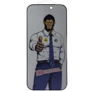 Защитное стекло Privacy 5D Anti-Static (тех.пак) для Apple iPhone 17 Pro, Черный Защитное стекло Privacy 5D Anti-Static (тех.пак) для Apple iPhone 17 Pro, Черный