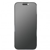 Захисне скло Privacy 5D Matte (тех.пак) для Apple iPhone 17 / 16 Pro (6.3") Чорний