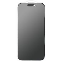 Захисне скло Privacy 5D Matte (тех.пак) для Apple iPhone 17/16 Pro, Чорний