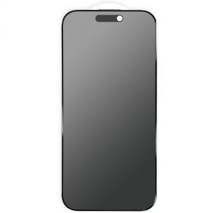 Защитное стекло Privacy 5D Matte (тех.пак) для Apple iPhone 17 / 16 Pro, Черный