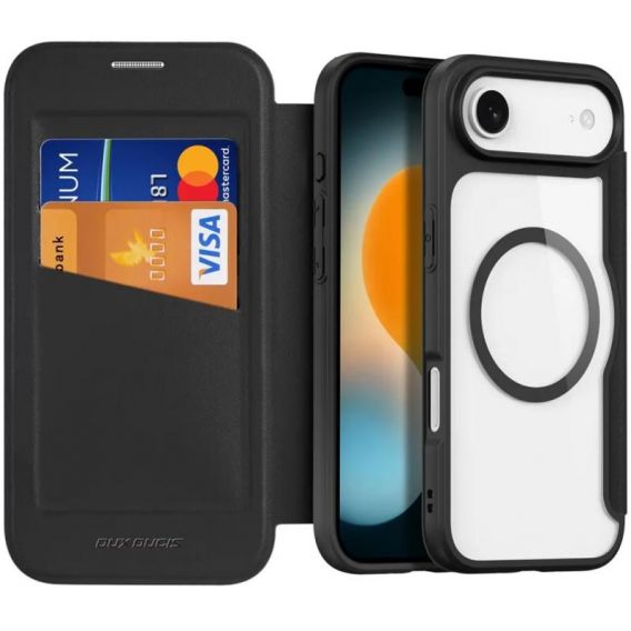 Чохол-книжка Dux Ducis Skin X Pro with MagSafe для iPhone 17 Air, Black