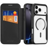 Чехол-книжка для iPhone 18 Pro / iPhone 17 Pro с MagSafe Dux Ducis Skin X Pro (Black) Чехол-книжка для iPhone 18 Pro / iPhone 17 Pro с MagSafe Dux Ducis Skin X Pro (Black)