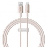 Дата кабель Baseus Habitat Series Fast Charging USB to Lightning 2.4A (2m) (P10360200) Wheat Pink Дата кабель Baseus Habitat Series Fast Charging USB to Lightning 2.4A (2m) (P10360200) Wheat Pink