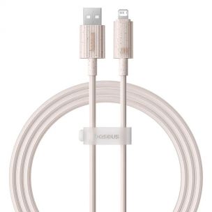 Дата кабель Baseus Habitat Series Fast Charging USB to Lightning 2.4A (2m) (P10360200) Wheat Pink