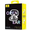 Бездротові навушники TWS Baseus Eli Fit OS Open-Ear (A00073200), Moon White