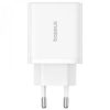 СЗУ Baseus Cube Pro Fast Charger PD30W (1USB-A/1C) (P10111404), Moon White
