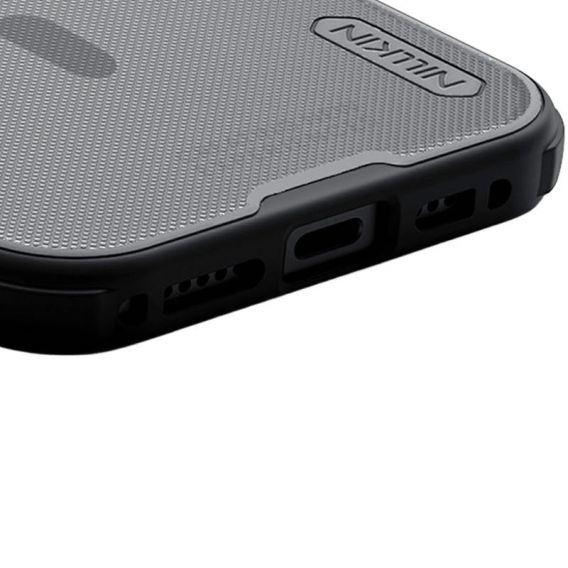 Чохол Nillkin Matte Magnetic Pro для Apple iPhone 17, Transparent black