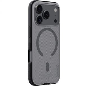Чехол Nillkin Matte Magnetic Pro для Apple iPhone 17 Pro, Transparent black