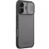 Карбонова накладка Nillkin CamShield Pro для Apple iPhone 17, Transparent black