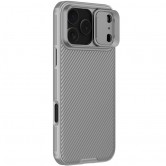 Чехол для iPhone 17 Pro Max Nillkin CamShield Pro, TPU + PC, Серый металлик / Titanium Gray
