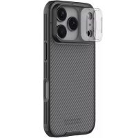 Карбонова накладка Nillkin CamShield Pro для Apple iPhone 17 Pro Max, Transparent black