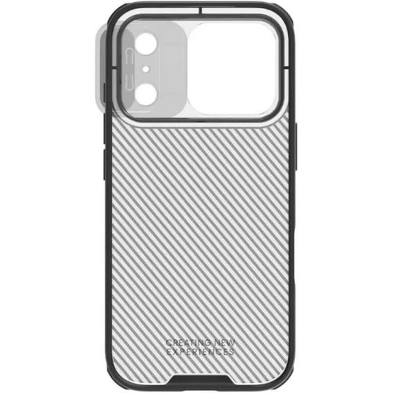 Карбонова накладка Nillkin CamShield Pro для Apple iPhone 17 Pro Max, Transparent black