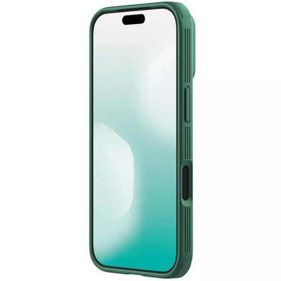 Карбонова накладка Nillkin CamShield Pro для Apple iPhone 17 Pro Max, Deep Green