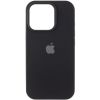Чохол Silicone Case (AA) Logo with MagSafe для Apple iPhone 13 Pro Max, Чорний / Black