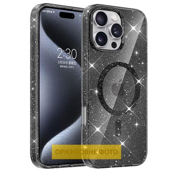Чохол TPU Eclipse Sparkle (MagFit) для Apple iPhone 17 Air, Black