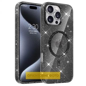 Чехол TPU Eclipse Sparkle (MagFit) для Apple iPhone 17 Pro, Black