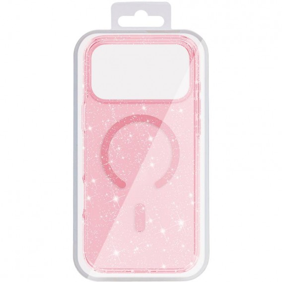 Чехол TPU Eclipse Sparkle (MagFit) для Apple iPhone 17 Pro (6.3) Pink