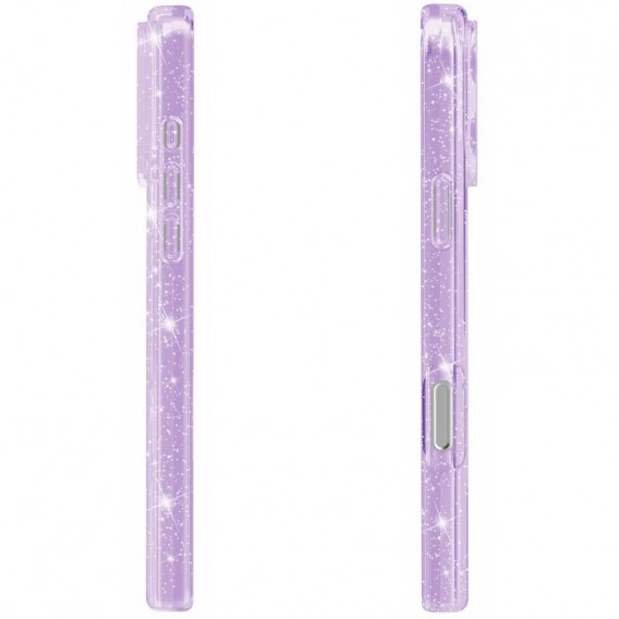 Чохол TPU Eclipse Sparkle (MagFit) для Apple iPhone 17 Pro (6.3") Purple